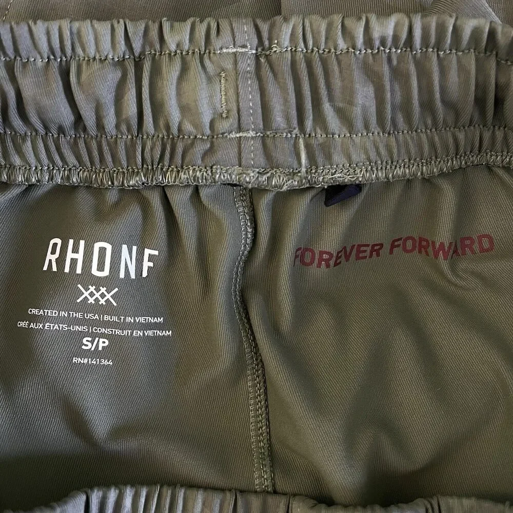 Rhone Reign Midweight Jogger Sweatpants Pants Green Camo Mens Small